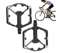 Pedali Per Biciclette Da Montagna - Parti di Ricambio Piatte in Lega di Alluminio - Pedale Largo per Bicicletta da Montagna e Strada | per Uso Esterno Escursionismo Ciclismo Allenamento Viaggio Uomini