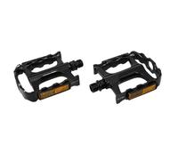 Pedali per city-mountain bike con cuscinetto in alluminio Newton Noir