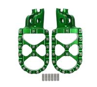 Pedali Per CR125 CR250 2002-2005 2006 2007 CR150R CR 250R 2004-2019 220 2021 Moto Pedane Poggiapiedi Pedali(VERDE)