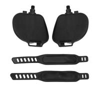 Pedali per cyclette Antiscivolo Cinghie regolabili durevoli Design ergonomico per cyclette Attrezzatura per il fitness per ciclismo indoor Costruzione in nylon premium in metallo (Filettatura da 1/2