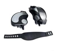 Pedali per cyclette da interni, compatibili con macchine da ciclismo e spin bike, accessori per guarnitura con ABS PP e struttura in acciaio (1/2 (12,7 mm)