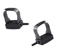 Pedali per cyclette da interno 9/16 "1/2" con filettatura a doppio lato poggiapiedi reclinato, per bici da interno con cinghia