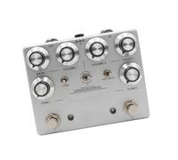 Pedali Per Effetti Per Chitarra Elettrica Pedale Per Effetti Per Chitarra Distorsore Preamplificatore Overdrive Doppio Con True Bypass