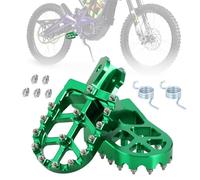 Pedali per moto ampi per Surron Sur Ron Light Bee X S LBX ERide Pro SS 2.0 3.0 E-Ride Pro SR/S Electric EBike Dirt Pit Bike, colore: verde
