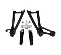 Pedali per moto Compatibile Con Yamaha Per YZF-R6 2003 2004 2005 Set Di Staffe Per Pedane Posteriori Per Moto Colore Nero Argento Opaco Parti Universali Di Aggiornamento