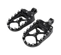 Pedali per Moto Dyna Fat Bob Softail Sportster Street (Neri)