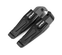 Pedali Per Moto Per YAM&AHA Tmax 560 Tech Max Tmax 560 2020-2023 Moto CNC Alluminio Poggiapiedi Passeggero Posteriore Poggiapiedi(Black)