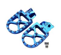 Pedali per motociclette Per Husqvarna Per TE Per FE Per TC Per FC Per TX Per FX 65 85 125 150 250 300 350 390 400 450 501 701 Poggiapiedi Pedane Resto Pedale Super Moto(Blu)
