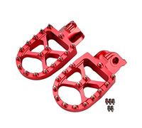 Pedali per motociclette Per Husqvarna Per TE Per FE Per TC Per FC Per TX Per FX 65 85 125 150 250 300 350 390 400 450 501 701 Poggiapiedi Pedane Resto Pedale Super Moto(Rosso)