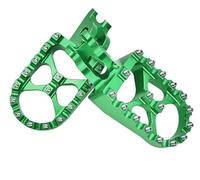 Pedali per motociclette Per KX 250 KX 450 KX 250 F KX 450 F KLX 450 R KLX 250 KLX 450 Poggiapiedi Poggiapiedi Pedali Accessori Per Moto Pedali per moto(Green)