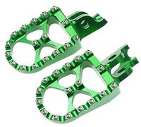 Pedali per motociclette Per KX 250 X Per KX 450 X Per KLX 450 R Per KXF 250 Accessori Per Moto Pedane In Alluminio Pedale Pedali per moto(Green)
