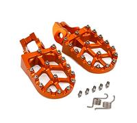 Pedali per motociclette Per TE Per TX Per TC Per FC Per FX Per FE 125 150 250 350 450 501 2017-2022 Pedane Per Moto Poggiapiedi Pedali Passo Freno(Orange 1,A)