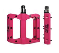 Pedali per mountain bike, in fibra di nylon, antiscivolo, con cuscinetti sigillati, leggeri e piatti, per MTB, bici da strada e BMX