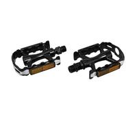 Pedale MTB cuscinetto sigillato premium Newton corpo in alluminio nero gabbia in