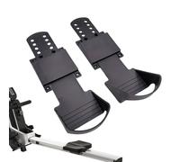 Pedali per periferica a canottaggio, pedali per dispositivi a canottaggio, consegna di pezzi di ricambio ai pedali ABS senza slittamento ca. 31x10cm con alta compatibilità e scambio semplice