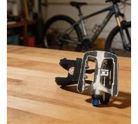 Pedali per Spin Bike 9/16 Pollici Filettatura Nero PP ABS Acciaio per