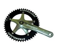 Pedali per strada e pista Stronglight Piste Track 2000 Jis 165 mm 46D. 1"1-8 (Fixie - Singlespeed) Diam 144 Noir