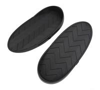 Pedali per vogatore, in plastica, antiscivolo, per la maggior parte dei vogatori, 30 x 13,5 cm, nero e grigio, 360 g/coppia, colore: nero