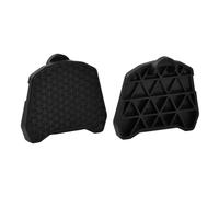 Pedali Piatti Compatibili,2Pcs Nero Adattatore Pedali Compatibili,Convertitore Pedale,Adattatore per Pedale,Converte Pedali Automatici in Pedali Piatti, per il ciclismo su strada (8,2 cm * 7 cm)