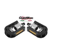 PEDALI PIEGHEVOLI 90° BLOCK SYSTEM ALLUMINIO GOMMA BICICLETTA 20/28" RMS 3059001