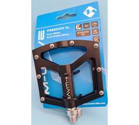 Pedali Plattform Alluminio Libertà Sl Nero M-Wave Con Pins 297 Grammi Nr.313340