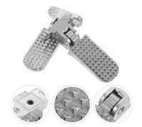 Pedali poggiapiedi per moto 2 pezzi: pedane di ricambio resistenti - pedane