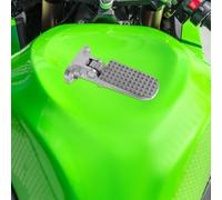 Pedali poggiapiedi per moto 2 pezzi: pedane di ricambio resistenti - pedane