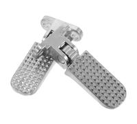 Pedali poggiapiedi per moto 2 pezzi: pedane di ricambio resistenti - pedane