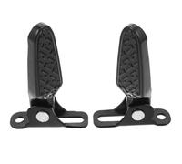 Pedali Posteriori Pieghevoli per Bici da Strada, Passo 4-6 Cm | Nero, Alluminio e Nylon, Riuso Resistente, per Adulti, Uso Sicuro in Condizioni Bagnate