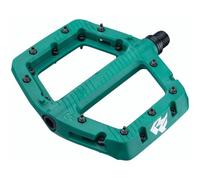 Race Face Pedali a piattaforma MTB Chester Cr-Mo Verde Grande con spina da 9/16" Coppia