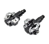 Pedali sgancio rapido MV-TEK 81x63.6mm nero/argento alluminio
