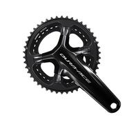 Shimano Fc-r9200 Crankset Argento 170 mm / 46/36t Black