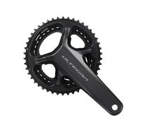 Shimano Ultegra Fc-r8100 2x12s Crankset Argento 165 mm / 46/36t Black