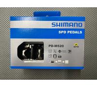 PEDALI SHIMANO PD-M520 SPD C/TACCHETTE NERI