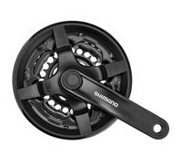 Pedali Shimano Tourney FC-TY301 Nero