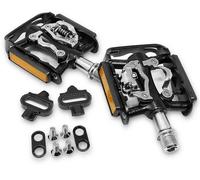 PEDALI SISTEMA PD-S20 BICICLETTA BICI XLC AGGANCIO TACCHETTE FERMA PIEDI CLIPLES