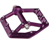 Pedali Spank Oozy - Piattaforma, Alluminio, 9/16", Viola
