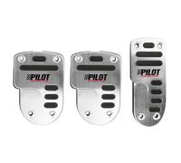Pedali Sportivi Auto Race 1 Set 3 Pezzi Alluminio Antiscivolo Universali Racing