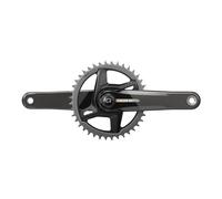 Guarnitura con sensore di potenza sram force 1 d2 dub 40t 1x12v nero senza scatola