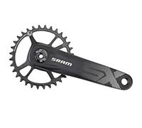 Sram Sx-1 Eagle Boost 148 Dub Crankset Argento 170 mm / 34t Black
