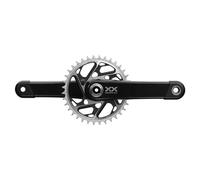Sram Xxsl Eagle Q168 Cl55 Dub Crankset Argento 170 mm / 34t Black