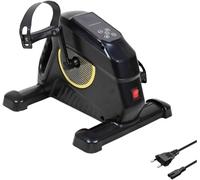 Pedali Statici per Anziani - Macchina elettrica per Esercizio Casa Seduto con Display Digitale - Pedaliere Elettrico per Anziani e Riabilitazione