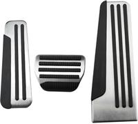 Pedali universali per auto Set di pedali per auto per Infiniti G25 G35 G37 Q50 Q60 EX25 QX50 FX. Copri pedale freno e acceleratore automatici