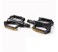 Pedali Universali Per Bicicletta Pedali Con Piattaforma Compatibili Con Bici Da Strada Di Montagna Parti Leggere E Antiscivolo for Ciclismo(Black)