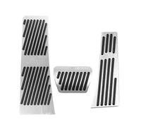 Pedaliera Auto Freni Per BMW Per X5 Per X6 Per X7 G05 G06 G07 IX IX5 Pedale Acceleratore Poggiapiedi Auto In Lega Di Alluminio Pedali del freno(3 Silver 2019-2020)