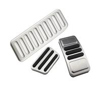 Pedaliera Auto Freni Per Ford Per Mustang 2015 2016 2017 2018 2019 2020 2021 2022 Pedali Per Auto Acceleratore Freno Poggiapiedi Copripedale(3Pcs AT with rest)