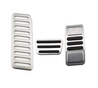 Pedaliera Auto Freni Per Ford Per Mustang 2015 2016 2017 2018-2021 Pedali In Acciaio Inossidabile Pedale Dell'acceleratore Copertura Del Freno Poggiapiedi AT Pad(AT WITH REST PEDAL)