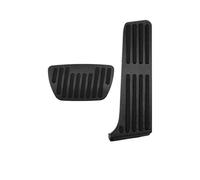 Pedaliera Auto Freni Per Highlander Per XU70 2020 2021 2022 2023 2024 Tappetino Antiscivolo Per Poggiapiedi In Alluminio(AT 2PCS Black)