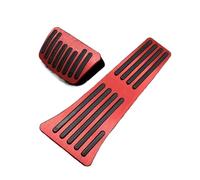 Pedaliera Auto Freni Per Kia Per Carnival Per Sedona Per Ka4 2020 2021 2022 2023 2024 Poggiapiedi Pedali Carburante Acceleratore Freno Copri Cuscinetto Antiscivolo(2pcs Red)