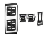 pedaliera auto Per A1 2012 2013 2014 2015 2016 2017-2021 Sportback Auto In Acciaio Inox Acceleratore Freno Resto Del Piede Pedale Copertura Auto Pedali Poggiapiedi(MT with rest)